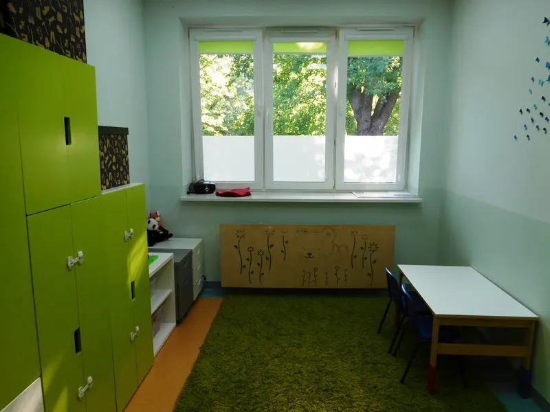 Kącik do zajęć przy oknie